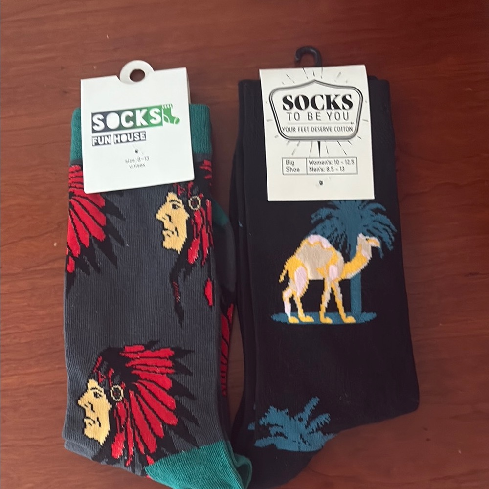 Black and Gray Fun Socks